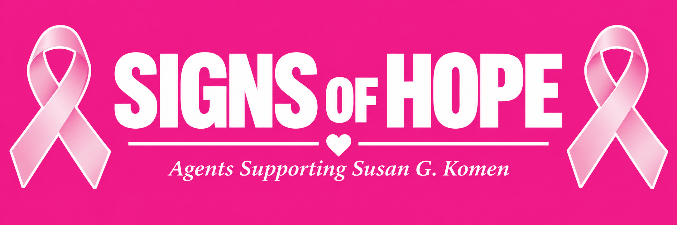 Signs of Hope - Breast Cancer Awareness Rider